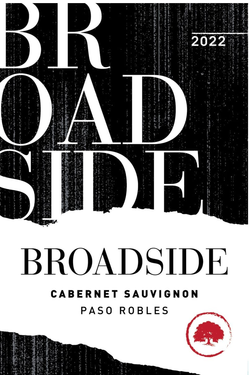 Broadside Paso Robles Cabernet Sauvignon 2022 - 750ml