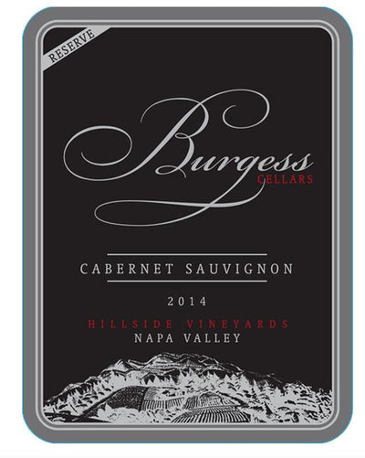 Burgess Reserve Cabernet Sauvignon 2014 - 750ml
