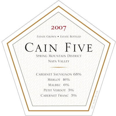 Cain Five 2007 - 750ml