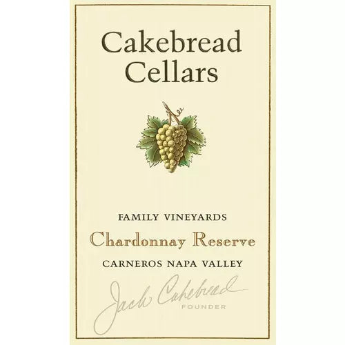 Cakebread Reserve Chardonnay 2022 - 750ml