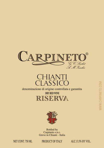 Carpineto Chianti Classico Riserva 2018 - 750ml