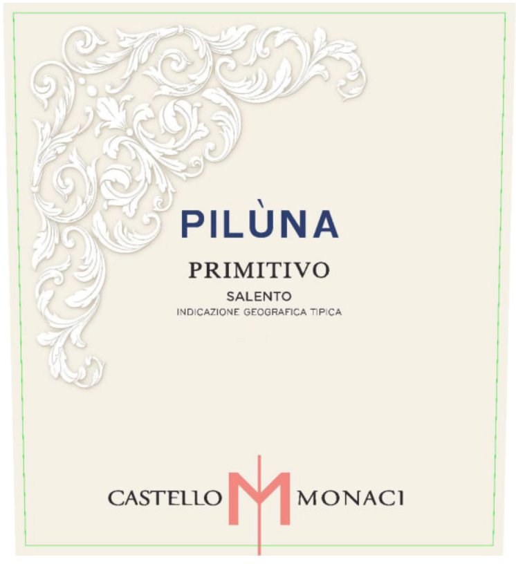 Castello Monaci Piluna Primitivo 2020 - 750ml