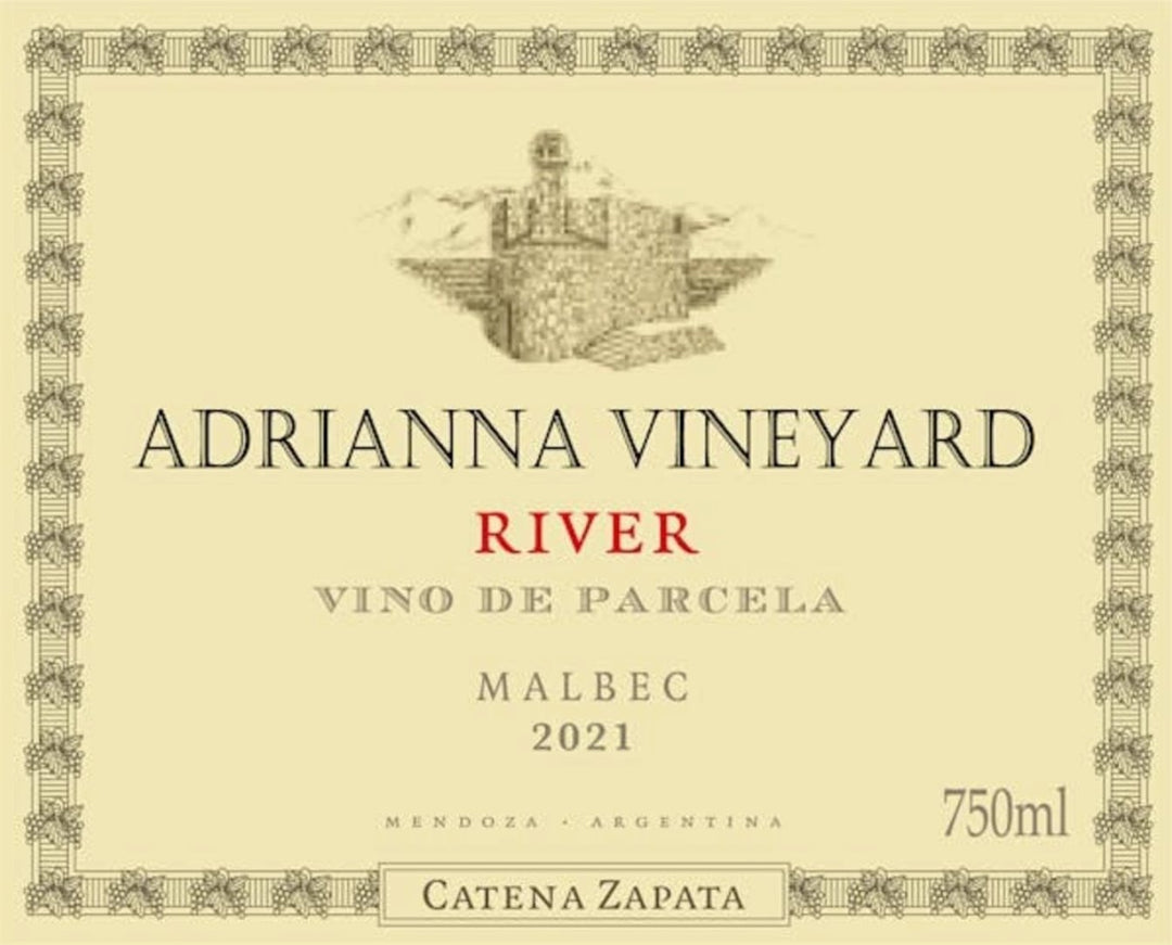 Catena Zapata Adrianna Vineyard River Malbec 2022 - 750ml