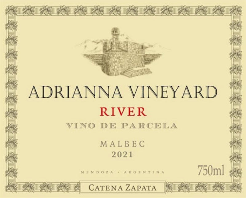 Catena Zapata Malbec Adrianna Vineyard River 2021 - 750ml