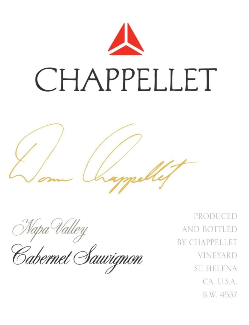 Chappellet Signature Cabernet Sauvignon 2022 - 750ml