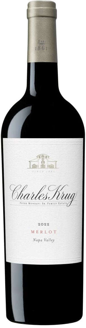 Charles Krug Napa Valley Merlot 2022 - 750ml