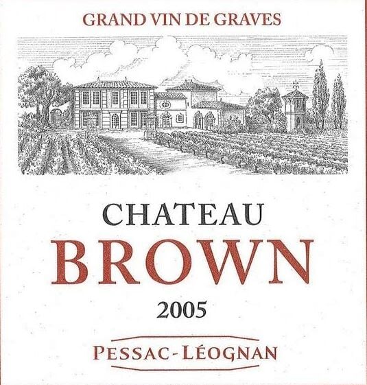 Chateau Brown Pessac-Leognan 2005 - 750ml