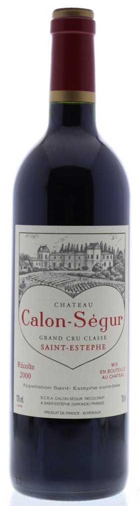 Chateau Calon-Segur Saint-Estephe 2000 - 750ml