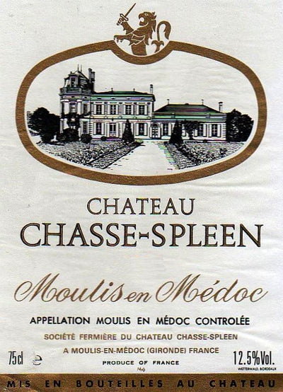 Chateau Chasse Spleen 2016 - 750ml