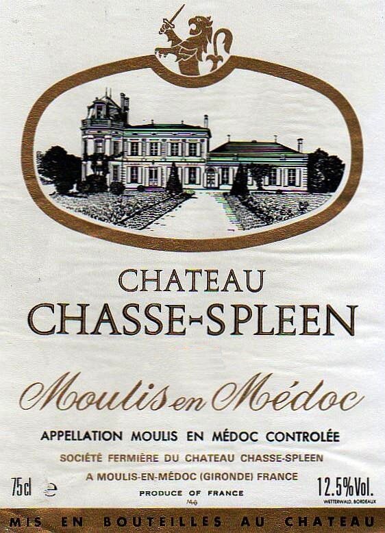 Chateau Chasse Spleen 2016 - 750ml