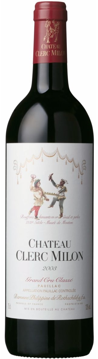 Chateau Clerc Milon Pauillac 2003 - 750ml