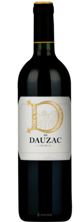Chateau D de Dauzac Bordeaux 2022 - 750ml