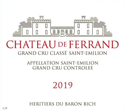 Chateau de Ferrand St. Emilion Grand Cru Classe 2019 - 750ml