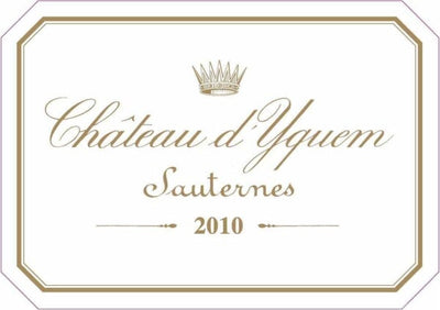 Chateau d'Yquem Sauternes 2010 - 750ml