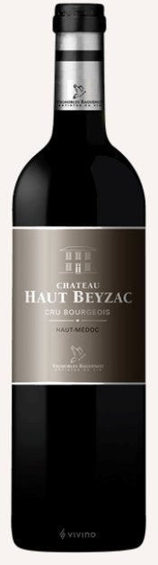 Chateau Haut Beyzac Cru Bourgeois Haut Medoc 2018 - 750 mL