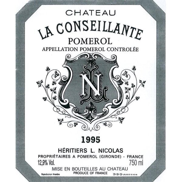 Chateau La Conseillante 1995 - 750ml