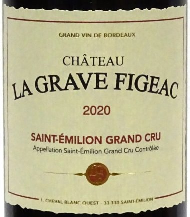 Chateau La Grave Figeac 2020 - 750ml