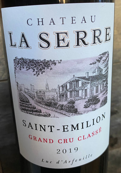 Chateau La Serre Saint-Emilion Grand Cru Classe 2019 - 750ml