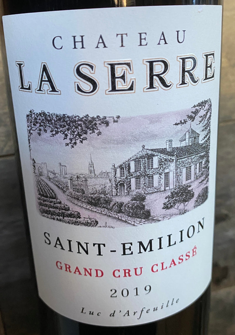Chateau La Serre Saint-Emilion Grand Cru Classe 2019 - 750ml