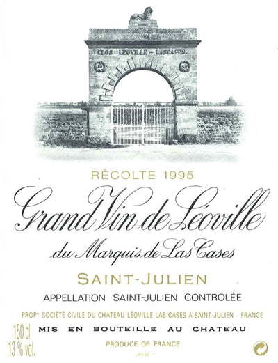 Chateau Leoville Las Cases Saint Julien 1995 - 750ml