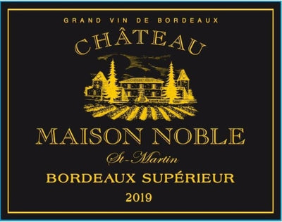 Chateau Maison Noble Saint Martin Bordeaux Superieur 2019 - 750ml