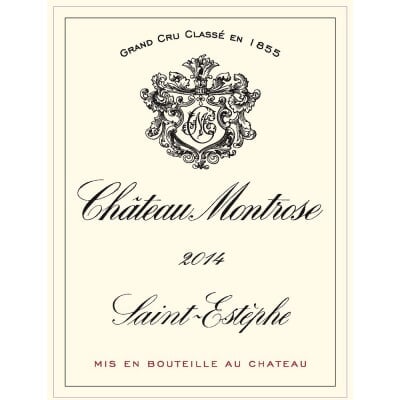 Chateau Montrose Saint Estephe 2014 - 750ml