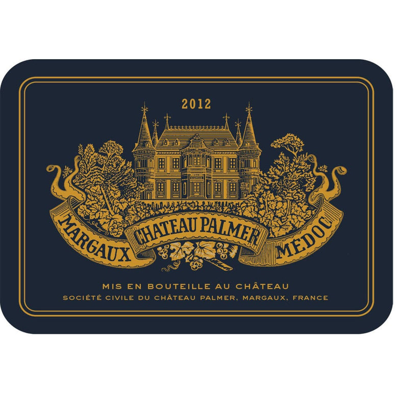 Chateau Palmer Margaux Medoc 2012 - 750ml