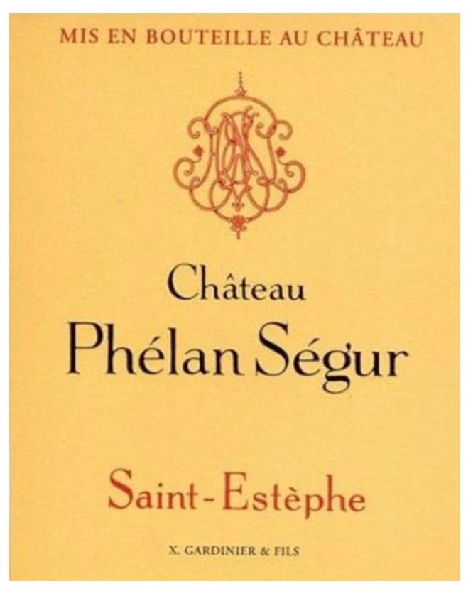 Chateau Phelan Segur 2015 - 750ml