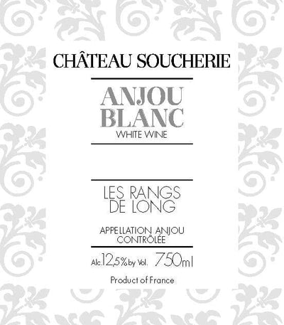 Chateau Soucherie Anjou Blanc Les Rangs de Long 2022 - 750ml