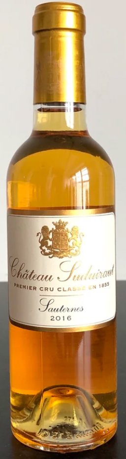 Chateau Suduiraut Sauternes 2016 - 375ml