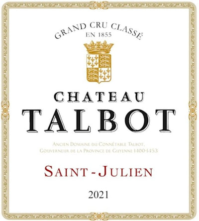 Chateau Talbot Saint Julien 2021 - 750ml