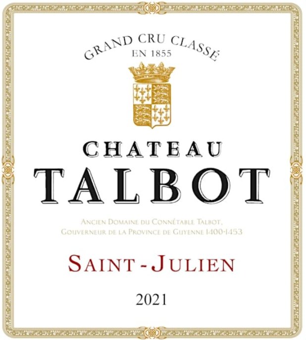 Chateau Talbot Saint Julien 2021 - 750ml