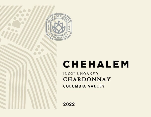 Chehalem INOX Unoaked Chardonnay 2022 - 750ml