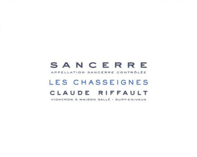 Claude Riffault 'Les Chasseignes' Sancerre 2023 - 750ml