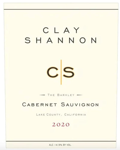 Clay Shannon Cabernet Sauvignon 2020 - 750ml