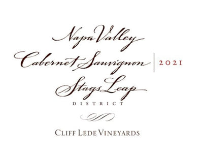 Cliff Lede Poetry Stags Leap Cabernet 2021 -750ml