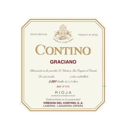 Contino Rioja Graciano 2018 - 750ml
