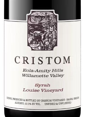 Cristom Estate Louise Vineyard Syrah 2022 - 750ml