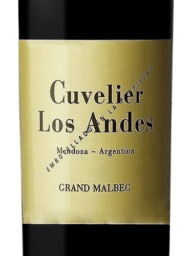 Cuvelier Los Andes Grand Malbec 2019 - 750ml