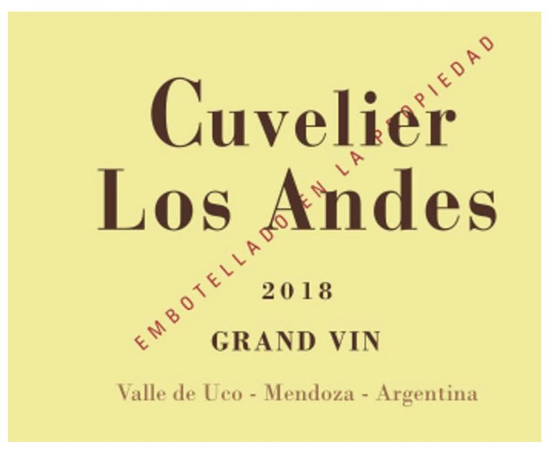 Cuvelier Los Andes Grand Vin 2018 - 750ml
