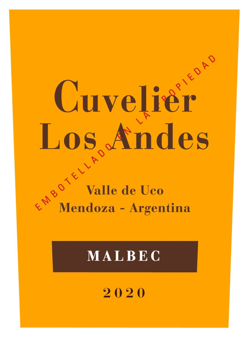 Cuvelier Los Andes Malbec 2020 - 750ml