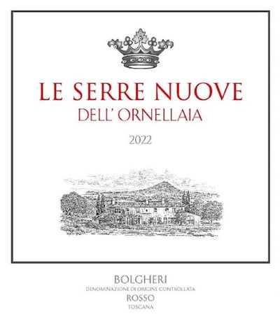 Dell' Ornellaia 'Le Serre Nuove' Toscana 2022 - 750ml
