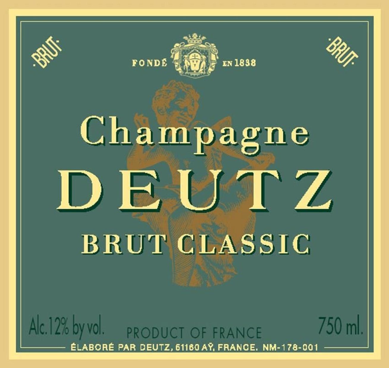 Deutz Brut Classic NV - 750ml