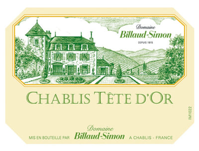 Domaine Billaud-Simon Chablis Tete D'Or 2023 - 750ml