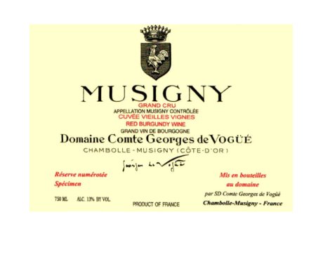 Domaine Comte Georges de Vogue Musigny Grand Cru Vieilles Vignes 2021 - 750ml