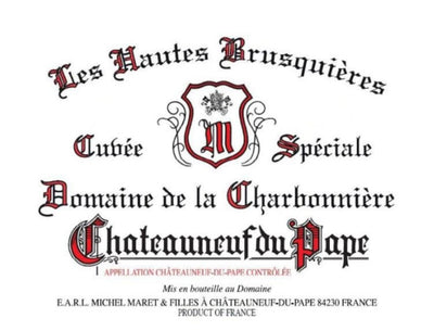 Domaine de la Charbonniere Chateauneuf du Pape Cuvee Hautes Brusquieres 2015 - 750ml