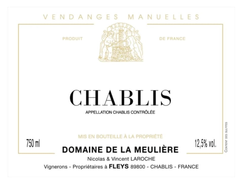 Domaine de la Meuliere Chablis 2022 - 750ml