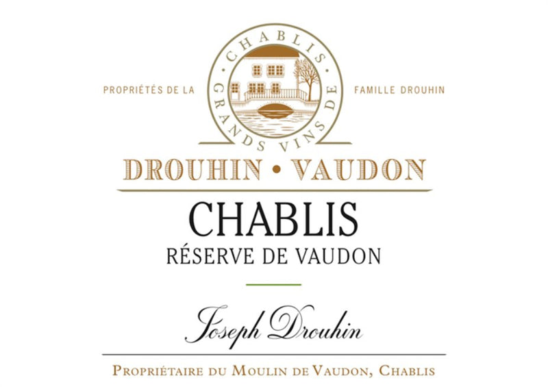 Domaine Drouhin Vaudon Chablis Reserve de Vaudon 2022 - 750ml