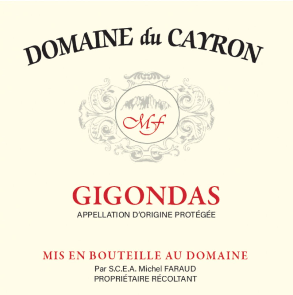 Domaine du Cayron Gigondas 2022 - 750ml – Redneck Wine Company