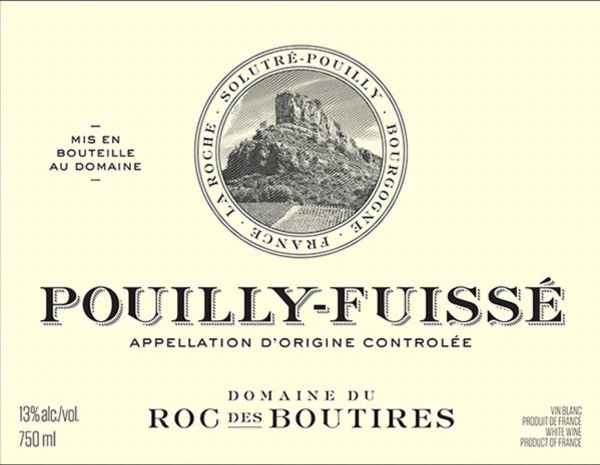 Domaine du Roc des Boutires Pouilly Fuisse 2022 - 750ml